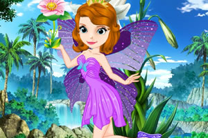 苏菲亚小花仙装扮