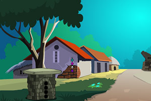 逃离废弃的村庄