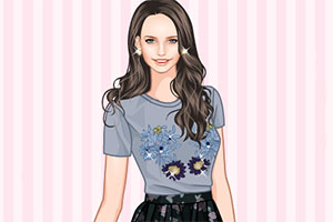 女孩的漂亮装扮