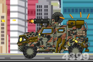 组装机械变形警车2