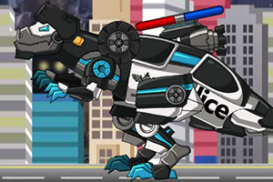 组装机械变形警车2