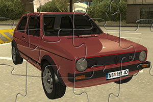 大众高尔夫拼图