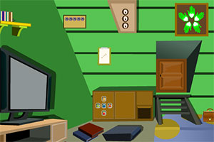 美丽绿色家庭逃脱