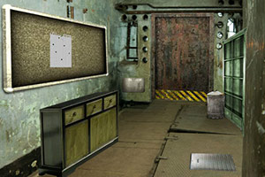 逃离荒废的工厂