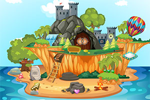 逃离孤立的岛屿