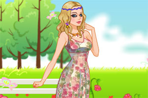 假日的时尚装扮