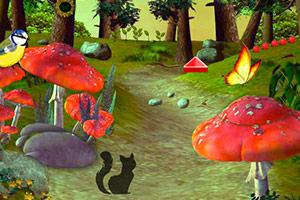 救援受困的蝴蝶