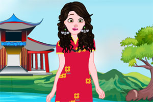 东方女孩的水疗