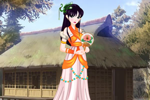 可爱的古风少女