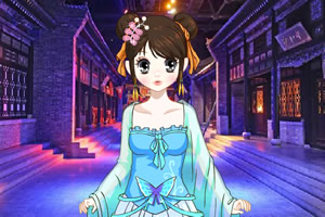 森迪公主古装秀