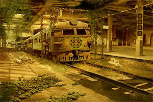 废弃地铁站逃生