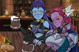 奇幻世界漫画风