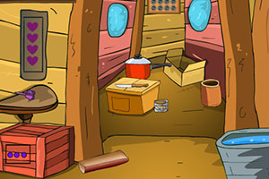 逃离狭窄的树屋