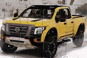 尼桑雪地战车拼图