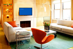 逃离豪华的套房