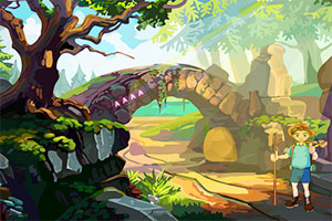 迷失的跳伞男孩