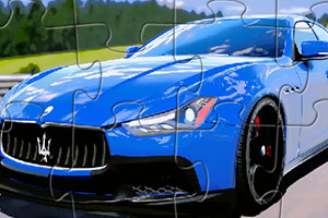 新款玛莎拉蒂拼图