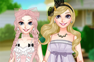 洋娃娃般的装扮