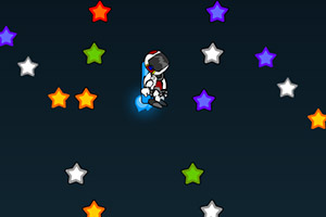 宇航员一飞冲天