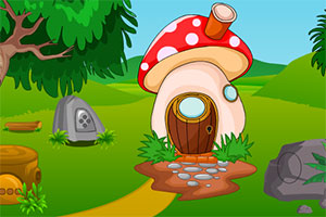 逃离森林小蘑菇房