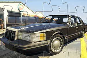 林肯城市轿车拼图