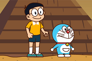 哆啦A梦埃及寻宝选关版