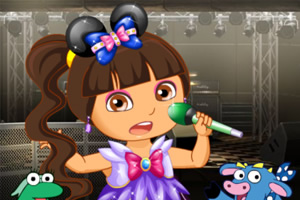 小朵拉开演唱会