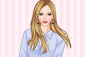 简洁衬衫连衣裙