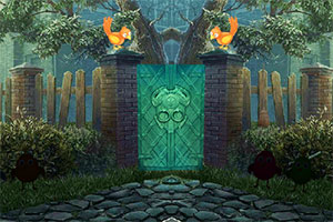 哭泣的男孩逃脱