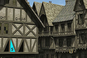 逃离中世纪广场