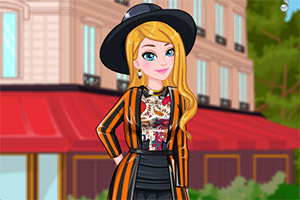 巴黎时装周装扮