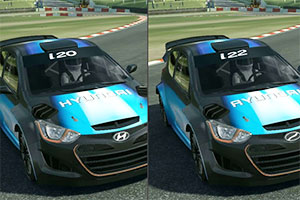 现代轿车找差异