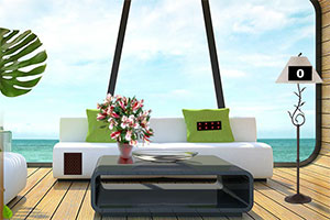 现代风的房子逃离