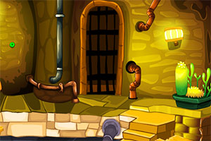 逃出秘密隧道洞