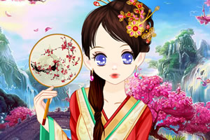 森迪的古代装扮