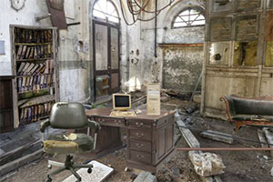 逃出遗弃的办公室