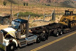 搬运卡车找轮胎