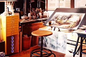 逃离艺术家的房间