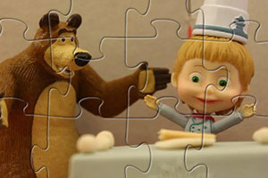 玛莎和熊的烹饪时间