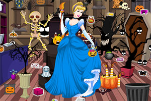 万圣节灰姑娘打扫