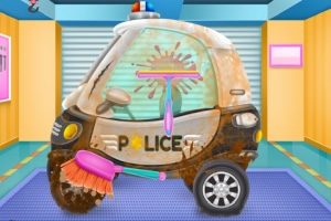 迷你警车清洗