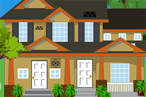 淘气的狐狸逃跑