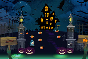 逃离万圣节恶作剧现场