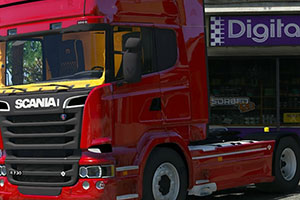 斯堪尼亚卡车找字母