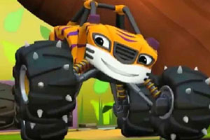 虎纹大卡车拼图