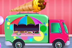 街头食品卡车清洗