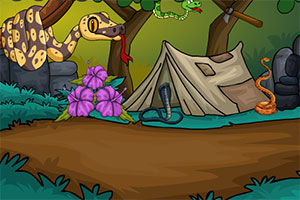 逃离神秘的蛇世界