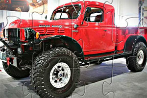 道奇牵引卡车拼一拼