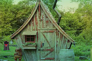 逃离多云的森林