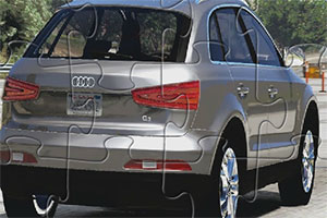 奥迪A3轿车拼图